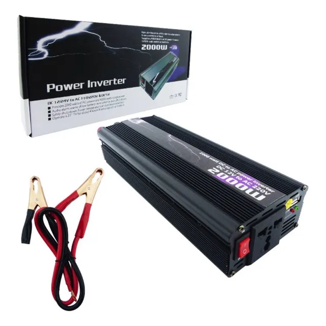 Inversor Voltaje 2000 Watt Para Energía Solar