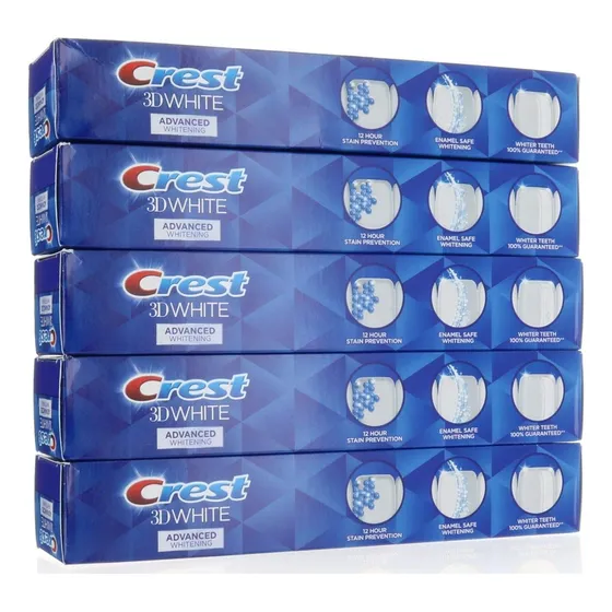 Pasta De Dientes Crest 3d White Advanced Whitening Flúor