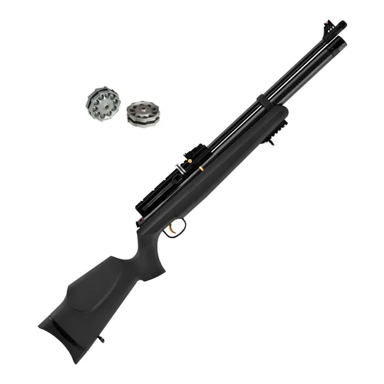 Rifle Pcp Hatsan At 44s-10 5.5mm Gatillo Regulable 10 Tiros