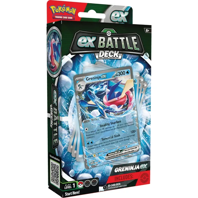 Mazo Pokémon Tcg Greninja Ex Battle Deck - Original