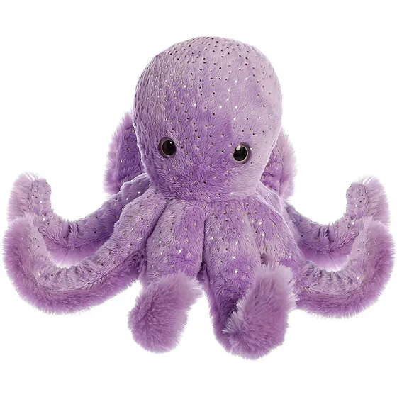 Peluche Pulpo Octavia Brillante Aurora Felpa Suave Juguete