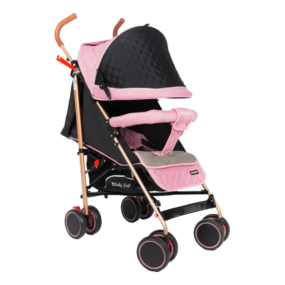 Coche Baston Para Bebe Con Cubrepies Sunny Dorado Colgable