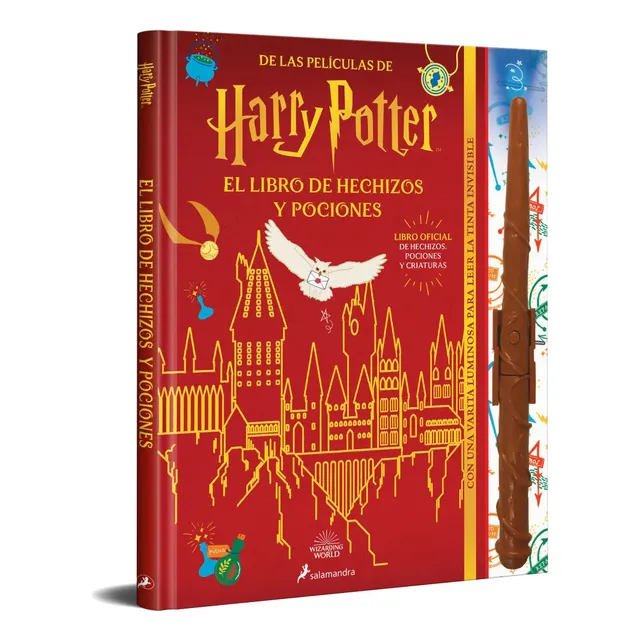 Libro El Libro De Hechizos Y Pociones - Harry Potter