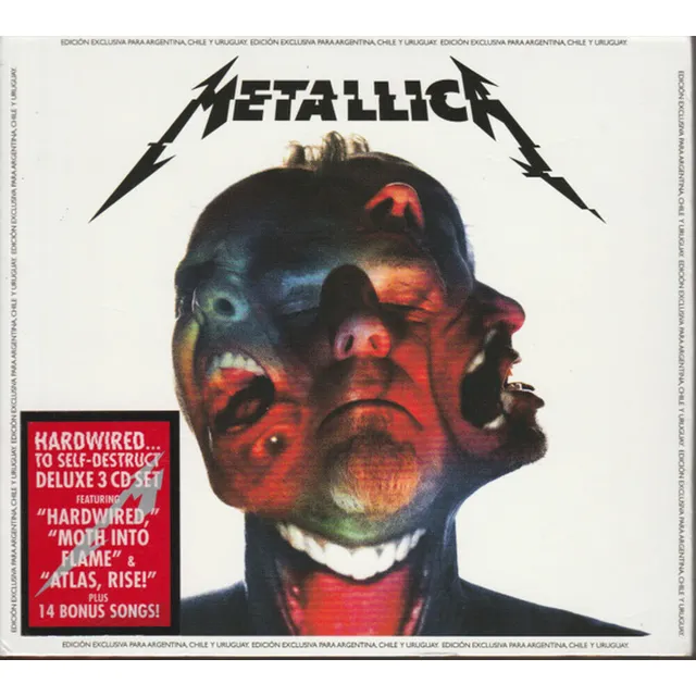 Metallica Hardwired To Self-destruct 3 Cds Deluxe Nuevo