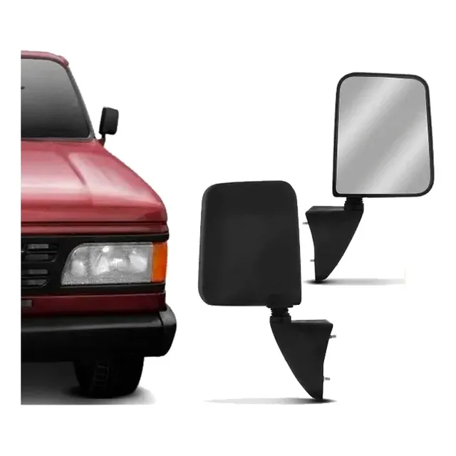 Par Retrovisor Externo D20 D-20 91 92 93 94 95 96 Fixo