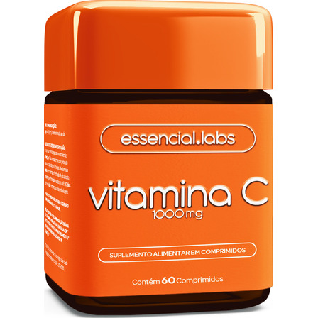 Vitamina C 1000mg - Fórmula Concentrada E 100% Pura - 60 Doses Vitamina C 1000mg - Fórmula Concentrada E 100% Pura - 60 Doses