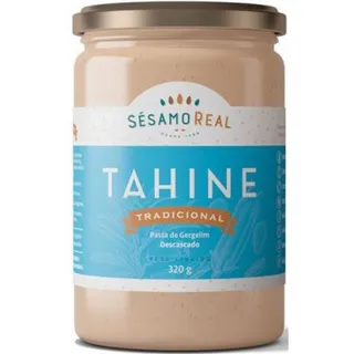 Pasta De Gergelim Tahine Tradicional 320g Sésamo Real Pasta De Gergelim Tahine Tradicional 320g Sésamo Real