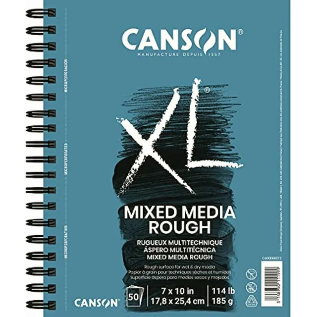 Canson Xl Series Rough Mix Media, 7 X 10