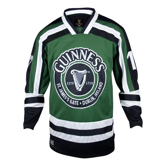 Jersey De Hockey Guinness - Camisa Deportiva Estilo Clasico