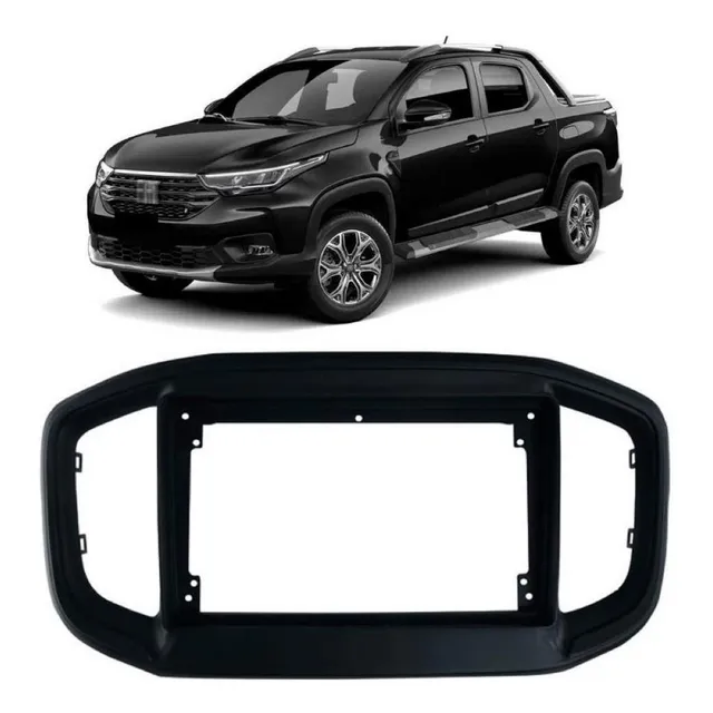 Marco Pantalla 2 Din 9  Pulgadas  Fiat Strada 2020 