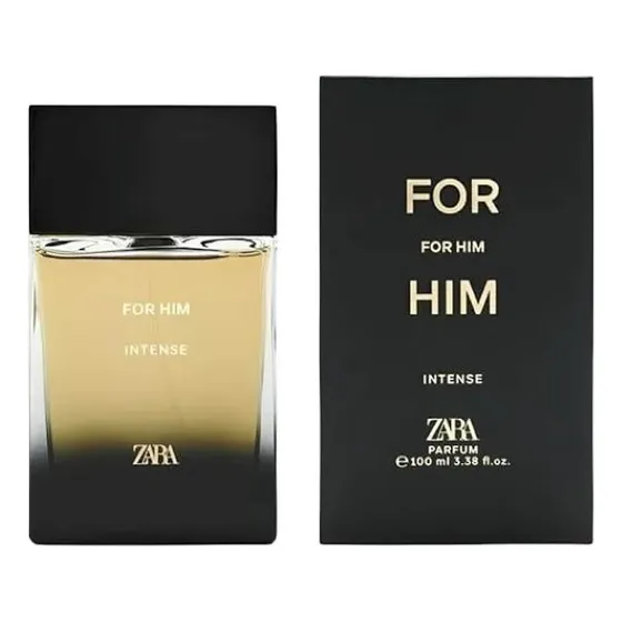 Zara For Him Intense. For Men. 100 Ml. + Obsequio