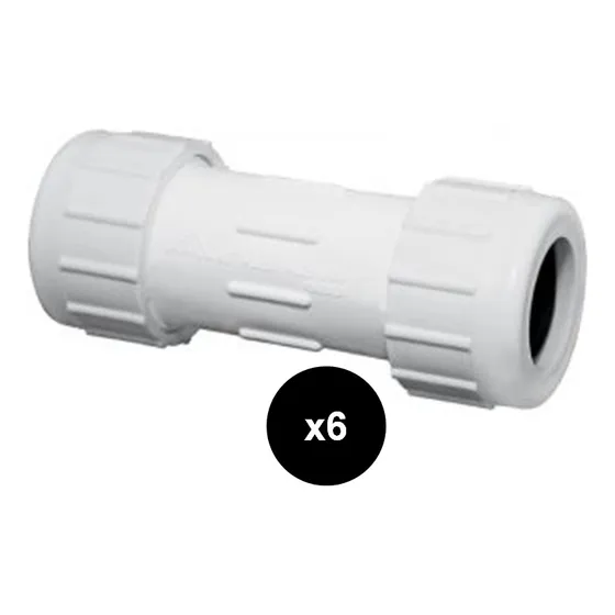 Junta Dree Plastica 3/4 Pulgada X6 Unidades