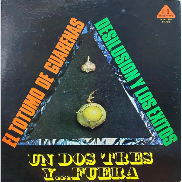 Disco Lp - Un Dos Tres Y Fuera / Ajo, Limón Y Cebolla