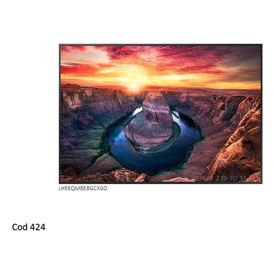 Samsung Pantalla 55'' Qbm 4k Señalizacion Digital Qm55b