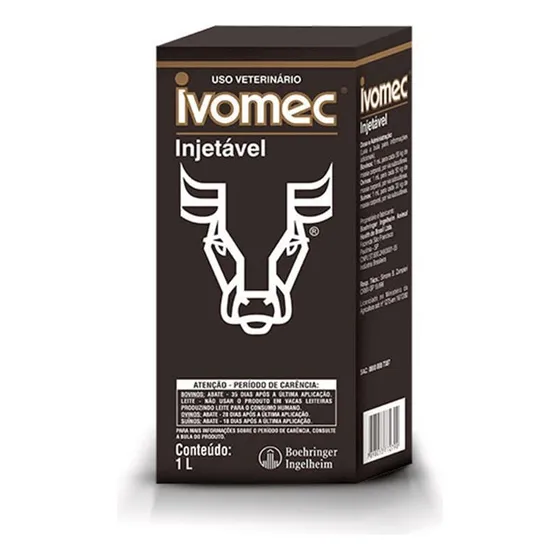 Ivomec Antiparasitário Líquido 1000 Ml Bovinos