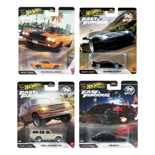 Pacote Hot Wheels Forza Motorsport Premium, pacote de 5 carros