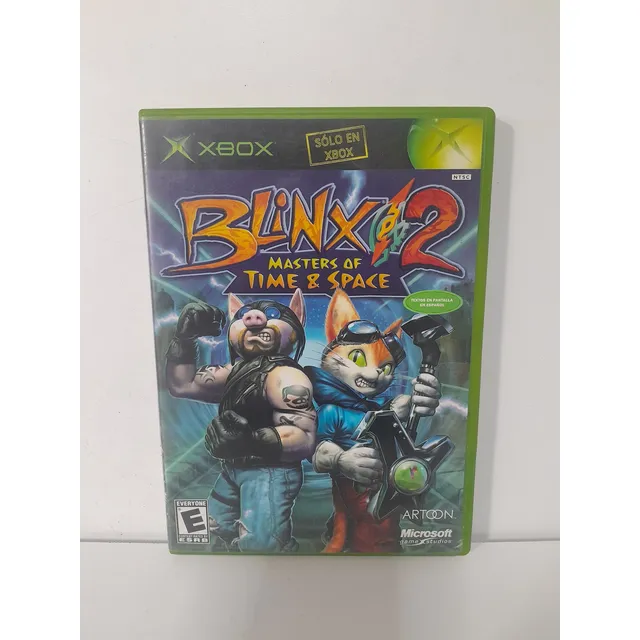 Blinx 2 Xbox Clásico - Sin Manual  Excelente