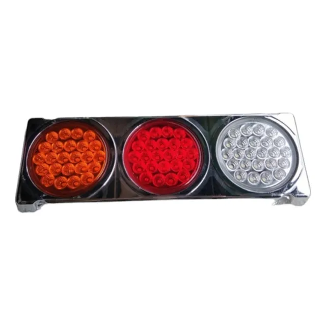 Stop Led Universal Para Camión Autobús Buseta 3 Colores 