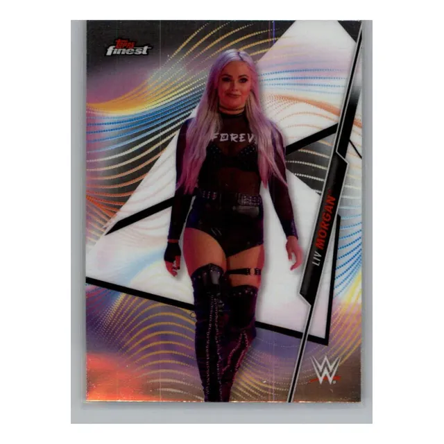 2020 Finest Wwe Wrestling 21 Liv Morgan Raw Card