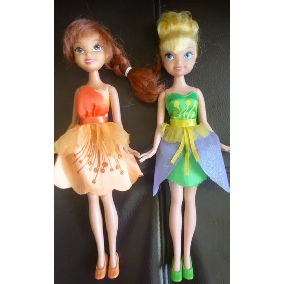 Muñecas Tinkerbell Campanita Y Fawn Hadas Disney Usadas