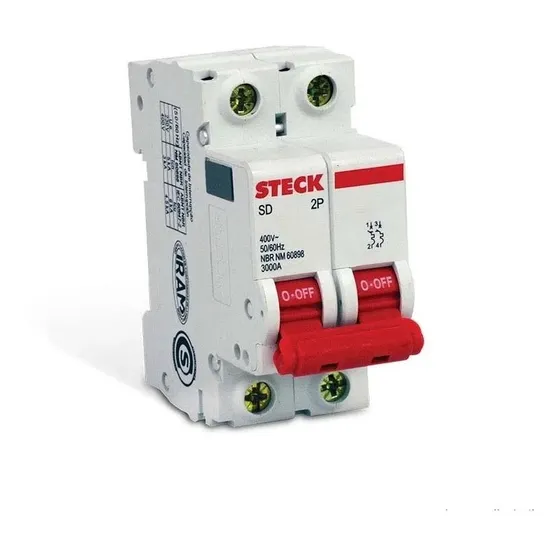 Disjuntor 50a Bipolar Steck