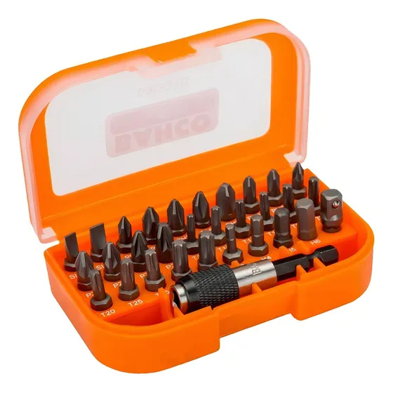 Juego De Puntas Bahco 31 Pzas Torx Phillips Plano 59/s31b