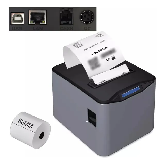 Impresora Tickets Termica 80mm Autocorte Usb Y Red Ethernet