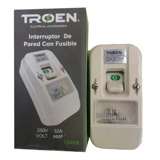 Interruptor Doble 602 Tipo Bticino 250v 32amperios Troen