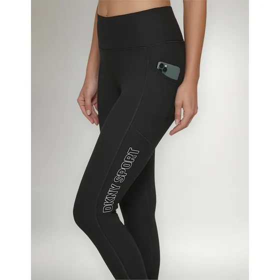 Legging Dkny Para Mujer Blk Negro