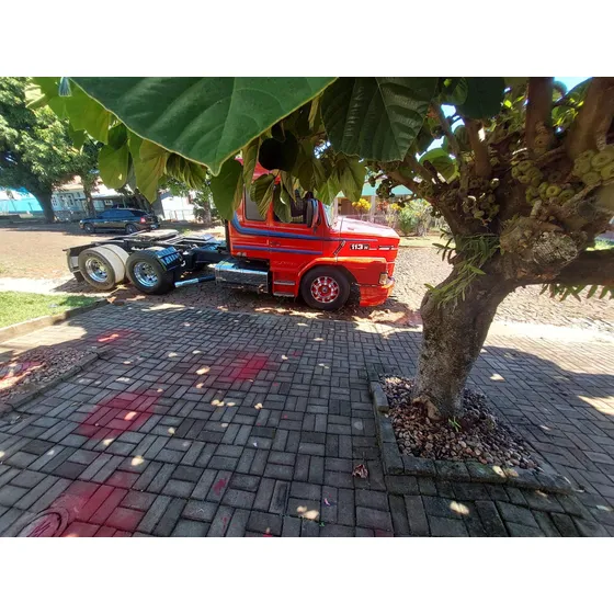 Scania 113 Toline 94 Carreta Guerra 2008 Conjunto Com Pneus