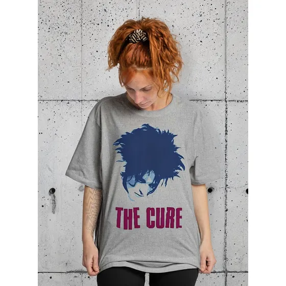 The Cure Robert Smirth 771 Rock Polera Estampada Dtf