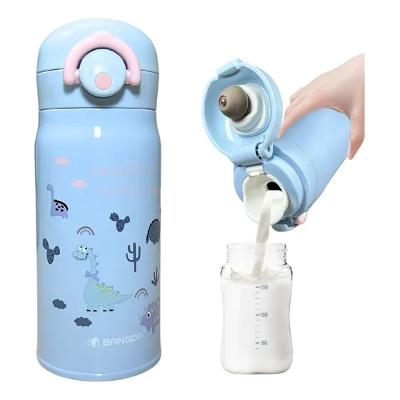 Termo Térmico Acero Antiderrame Infantil Para Bebes 350 Ml