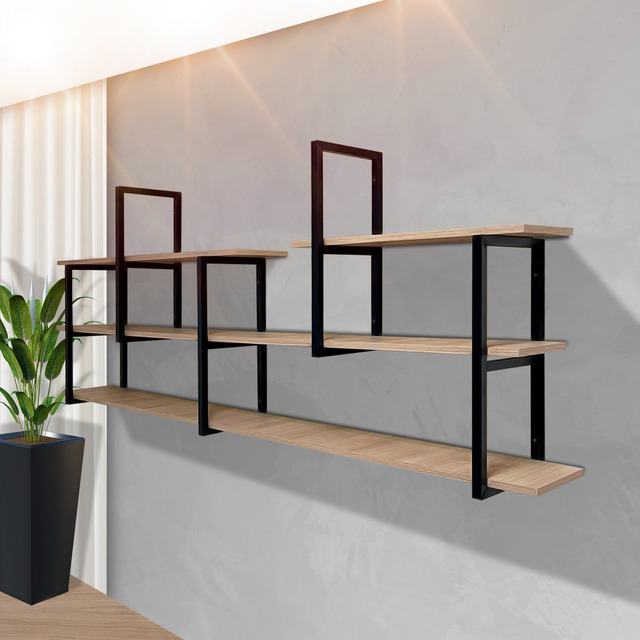 Prateleira Industrial Suspensa Elegante Moderna Inovadora Prateleira Industrial Suspensa Elegante Moderna Inovadora