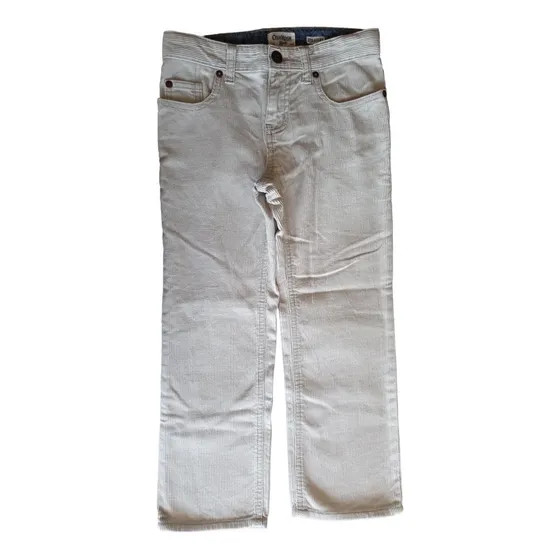 Pantalón Straight Beige Para Niños Talla 6 Oshkosh B'gosh