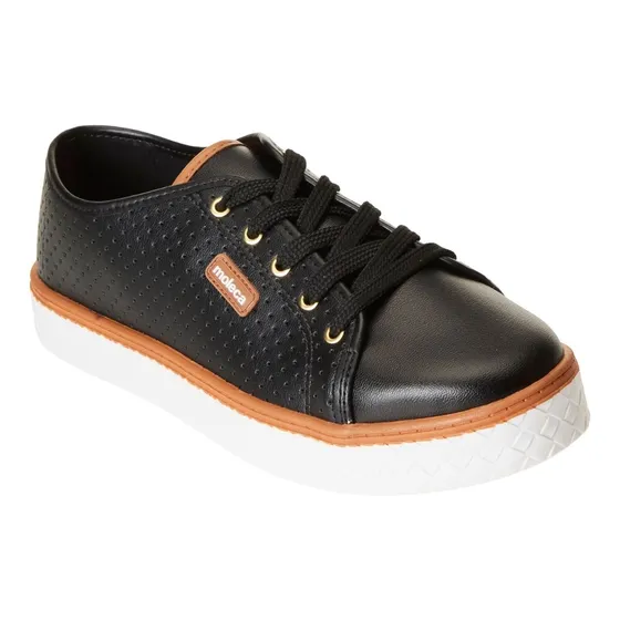 Tênis Casual Feminino 5712-205 Com Microperfuros Moleca