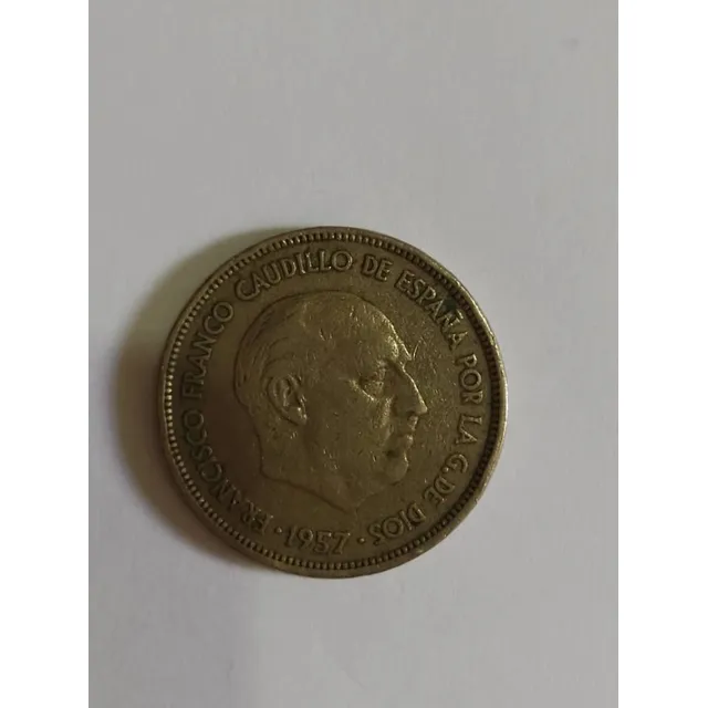 Moneda De Colección De 1957 De 25 Pztas #67