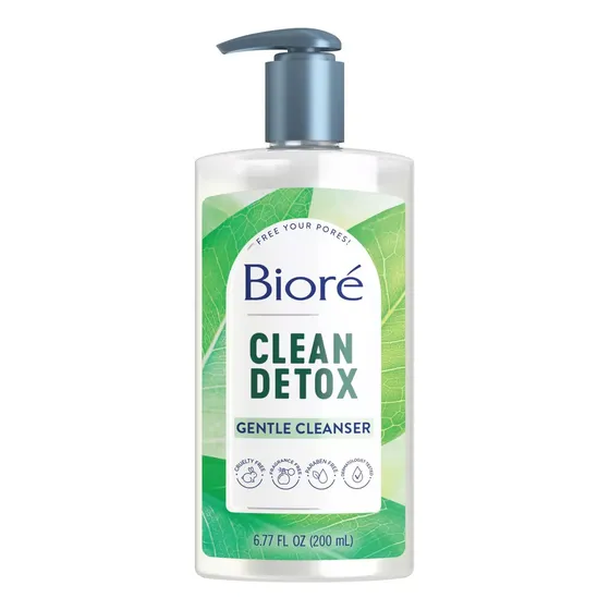 Bioré Detox Sabonete Facial Limpeza Diária Acne Manchas Usa