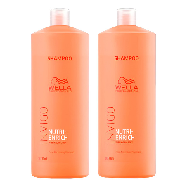 Kit Wella Professionals Invigo Nutri Enrich Sh 1000ml - 2 Un Kit Wella Professionals Invigo Nutri Enrich Sh 1000ml - 2 Un