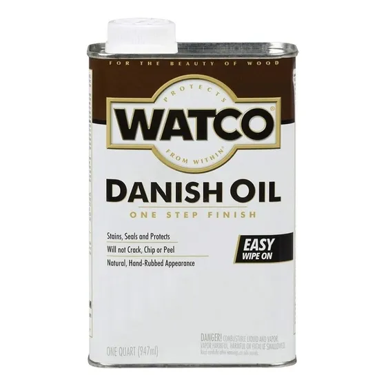 Protector Aceite Danes Watco Madera 0.947 Ml Acabado Satinado Color Caoba Cerezo Nogal Claro Y Oscuro Cherry