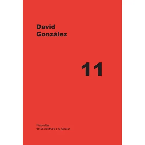 11 - David Gonzalez, de David González. Editorial Ediciones la mariposa y la iguana en español