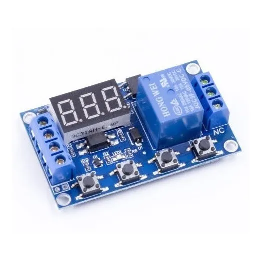 Timer Temporizador Relay Rele Retardo Automatizacion Arduino