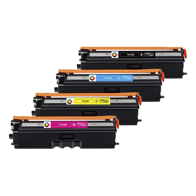 Kit 4 Toner Generico Tn-436 Hl-l8260cdw Mfc-l8900 Mfc-l9570