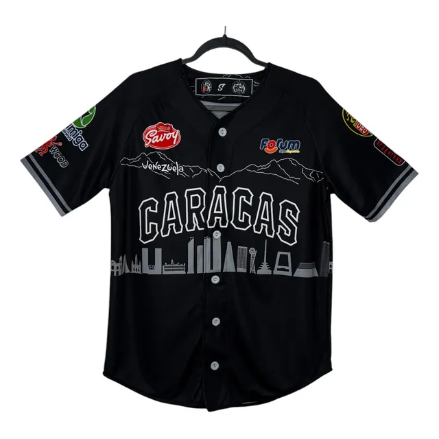 Camisa Leones Del Caracas City Connect Béisbol Nusuarte