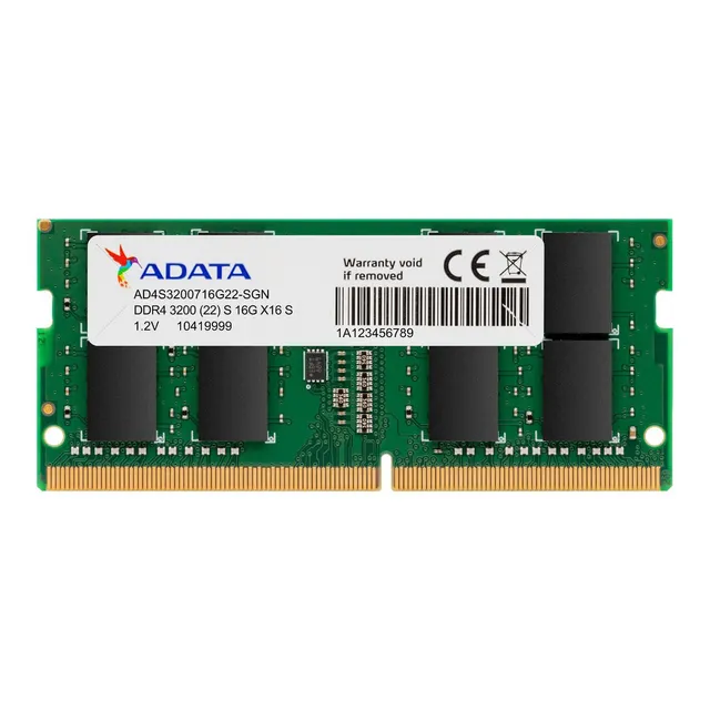 Memoria Ram Notebook Sodimm Adata Premier 16gb Ddr4 3200 Mhz Cl22 1x16gb