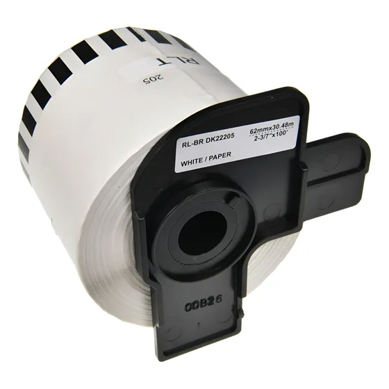Rollo De Etiqueta Dk 2205 Compatible Para Impresora Brother