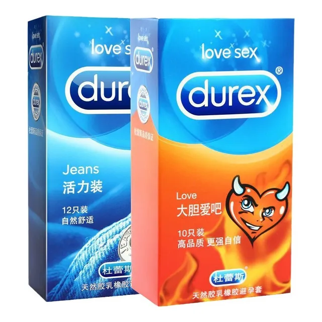 Xd Preservativos Durex, 12 Unidades, Con Sensación De Calor