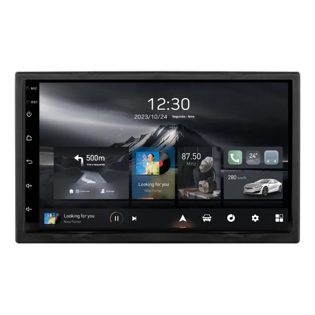Multimídia 7 Android Ecosport 2004 A 2012 Adak 2ram 32gb