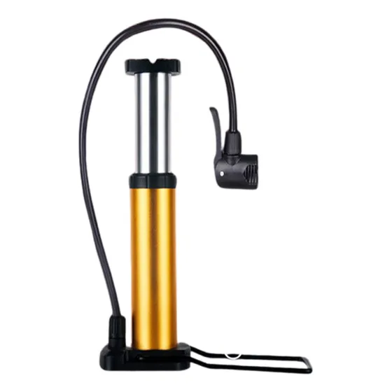 Mini Inflador Bicicleta Portatil Pie Y Valvula Universal 