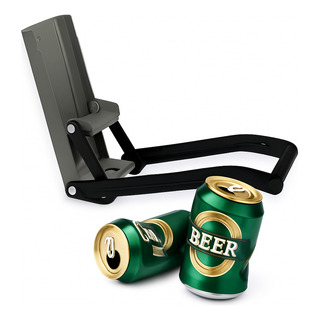 Amassador De Latinhas Latas Cerveja Com Abridor De Garrafa Amassador De Latinhas Latas Cerveja Com Abridor De Garrafa