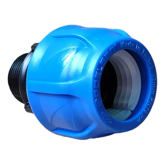Adaptador Pead Macho Manguera Tubería Riego 32mm (1 PuLG)